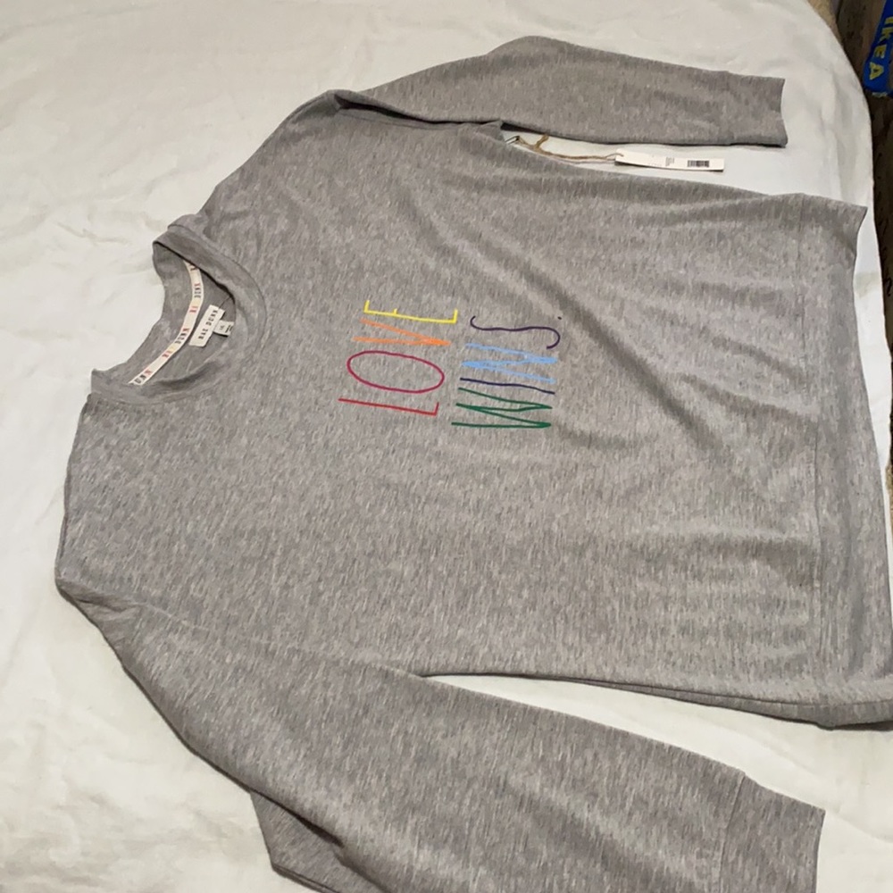 🆕 RAE DUNN Crew neck drop shoulder sweatshirt